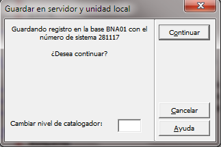 Guardar en servidor y unidad local
