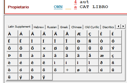 Activar teclado ALEPH Activar teclado ALEPH
